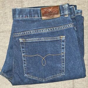 Lauren Jeans Co.‎ Ralph Lauren classic bootcut denim jeans women's 14 Rise11"